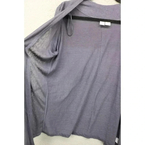 Artisan NY 100% Linen Open Front Cardigan-Long Sleeve Lagenlook-Size Large - Picture 6 of 8